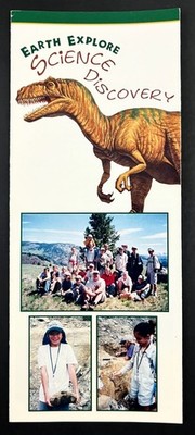 2000s Spokane WA Earth Explore Science Discovery Vintage Travel Brochure