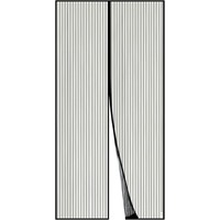 Fliegengitter TüR Apalus Magnet 120X240 Cm Schwarz Insektenschutz TerrassentüR