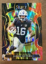 2025 Select - Concourse Jakobi Meyers #5 Red And Black Prizm Shock Raiders  