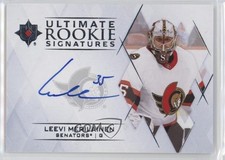 2023 Upper Deck Ultimate Collection Rookie Signatures Leevi Merilainen Auto 8mm