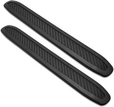 Black Anti-Collision Patch Bumper Guard Strip Anti-Scratch Bumper Protector Trim
