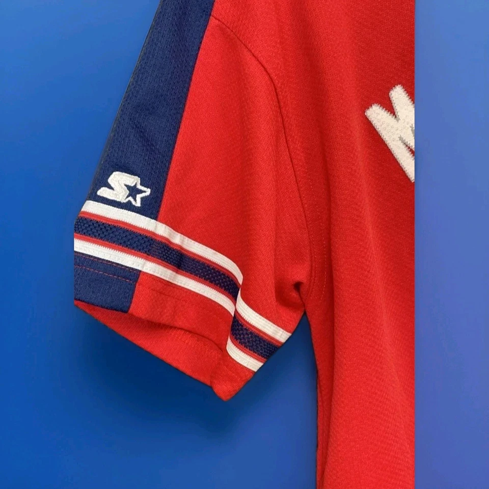 Camiseta deportiva 'de colección' de los 90 Starter MLB⚾'St Louis Cardinals''Mark McGwire' #25-Juvenil talla L Foto 4 de 4