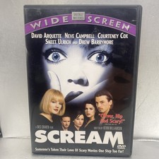 UPC 717951000019 product image for Scream DVD 1996 Wes Craven Neve Campbell Courteney Cox David Arquette OOP | upcitemdb.com
