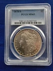 1878 S MORGAN SILVER DOLLAR PCGS MS63