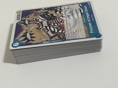One Piece OP-16 (Bulk Cards ONLY) (X50 Cards As Seen In Photos)