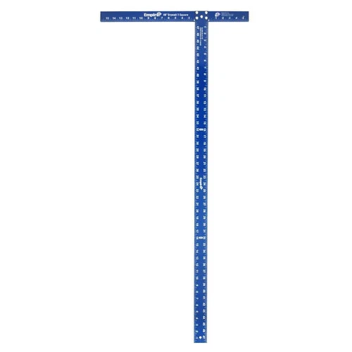 Empire Level 48 In. Blue Drywall T-Square