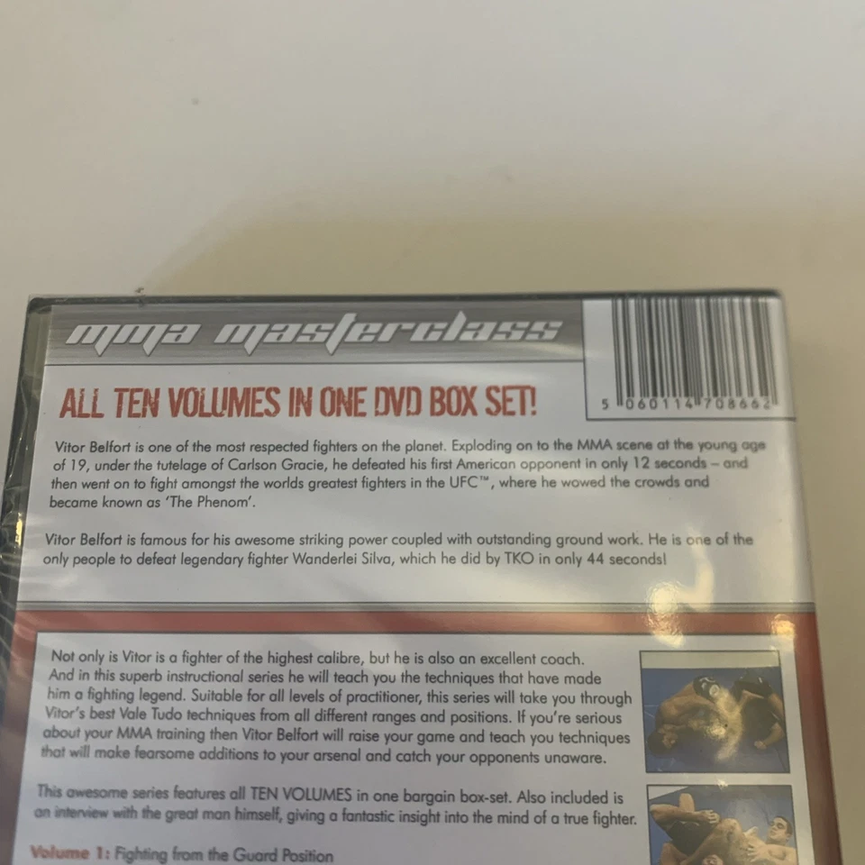 MMA . Vitor Belfort: Ultimate Vale Tudo - Instructional Box Set [DVD] - DVD NEW - Image 3 of 4