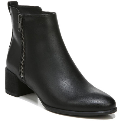 SOUL Naturalizer Womens Richy Zip Block Heel Ankle Boots Shoes BHFO 7400
