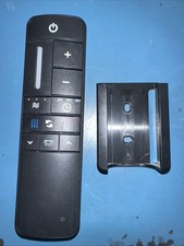 UC7225T Ceiling Fan Remote Control with Wall Holder Black