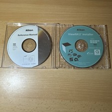 Nikon ViewNX 2 Installer CD CW14 COOLPIX S6200 Manual Discs CD-ROM Set