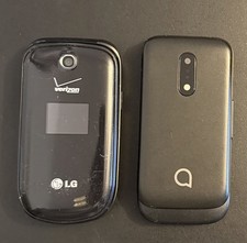 Vintage Verizon LG  Alcatel Flip Phones