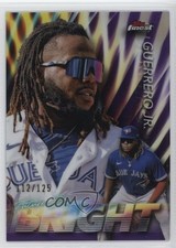 2024 Finest Future So Bright Purple Refractor /125 Vladimir Guerrero Jr 3pb