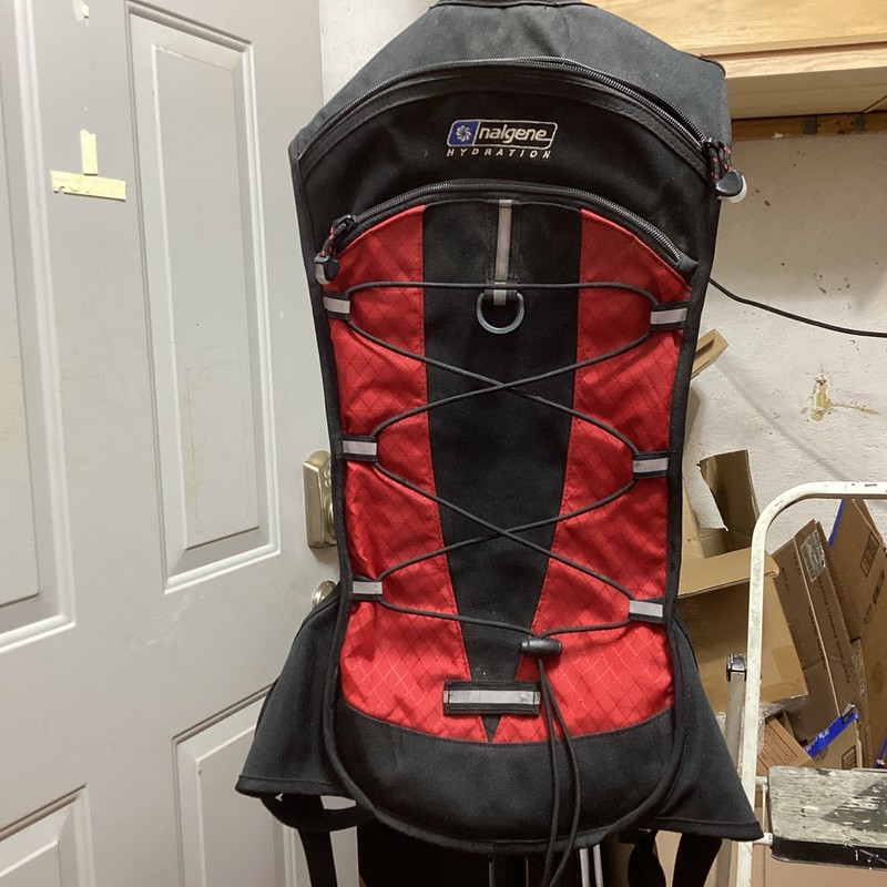 Nalgene Hydration Pack Backpack Black & Red