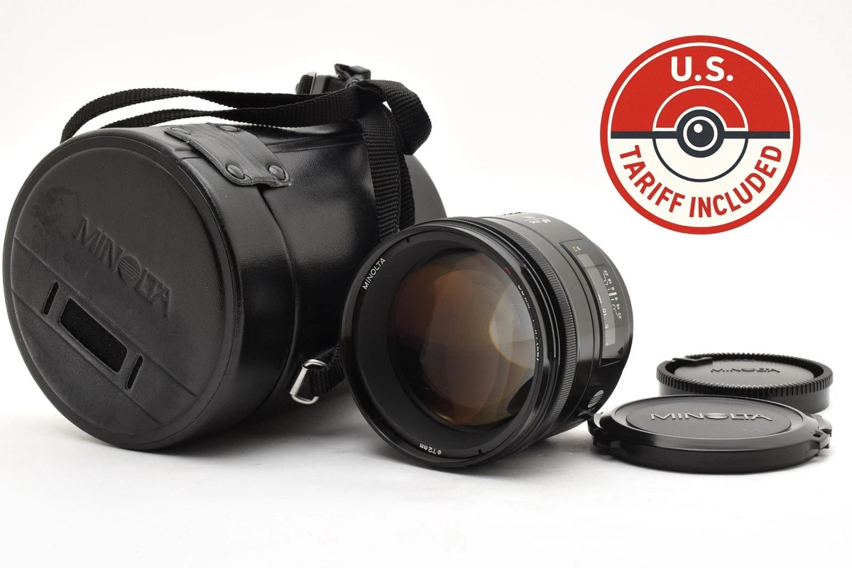 Minolta f/1.4 Lenses 85mm Focal for sale - eBay