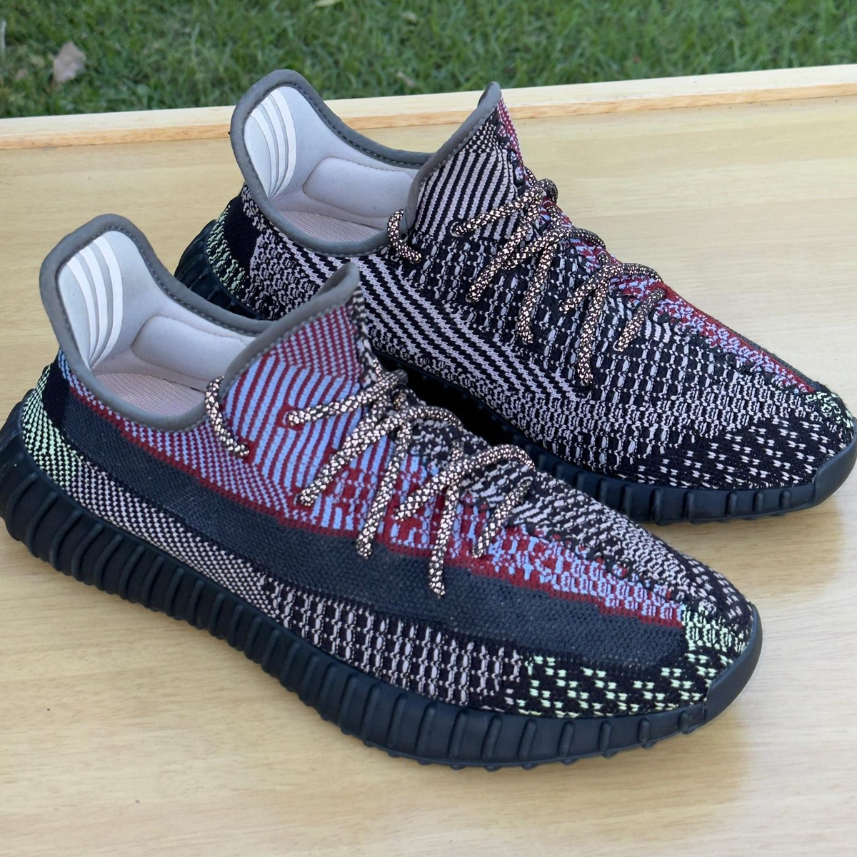 Adidas - Yeezy Boost 350 V2 Yecheil Non-Reflective Sneakers - Size 