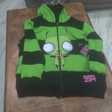 Hot Topic Invader Zim Vintage Reversible style sweatshirt size 3x New UNISEX