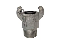 MSC 48440614 1 MNPT End, Safety Clip, Claw Coupling, Iron, Made in USA