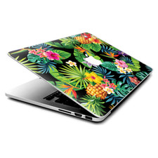 Skin Decals Wrap for MacBook Pro Retina 13" - tropical flowers hibiscus hawaii