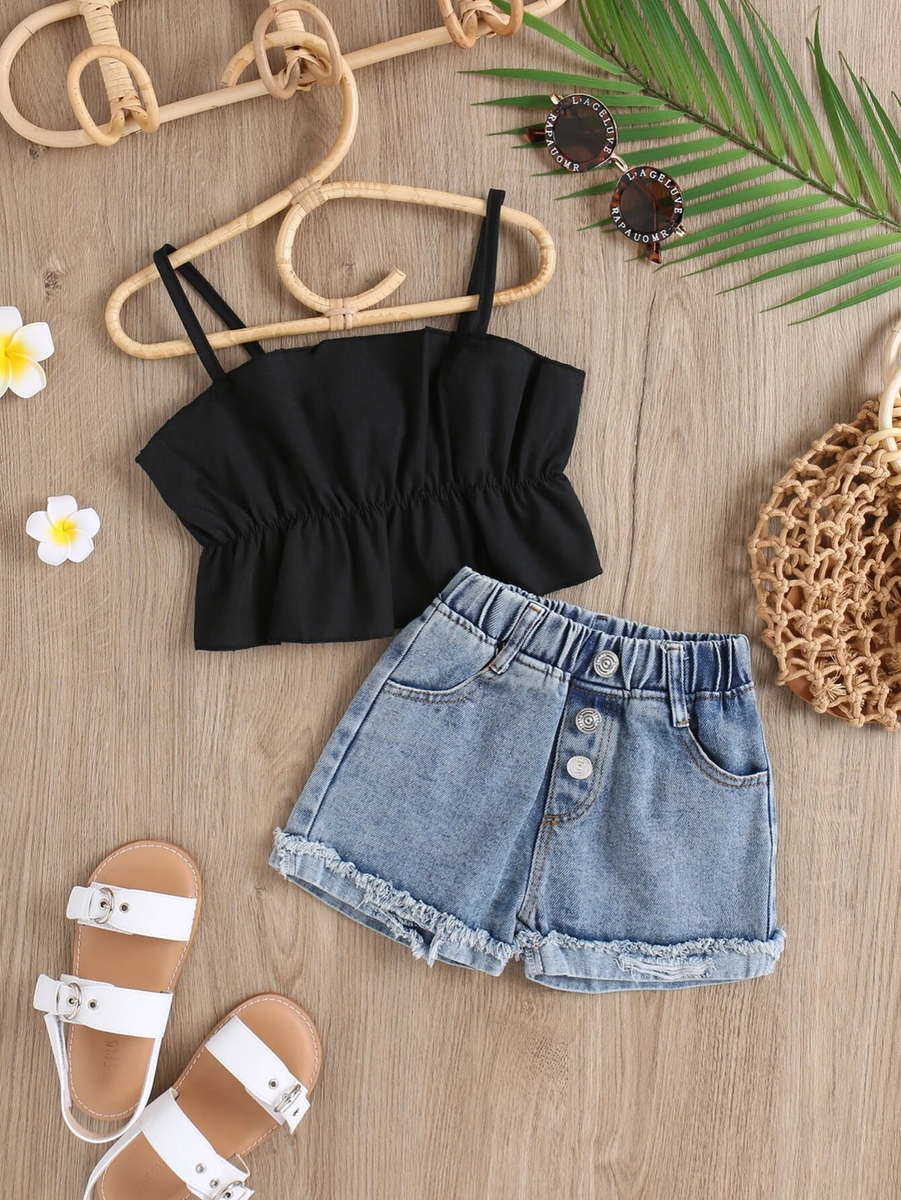 Conjuntos Para Niñas Ropa Vestidos de Pantalones Blusa de a  Años