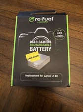DIGIPOWER RE-FUEL RF-LPE8 BATTERIES REPLACEMENT FOR CANON LP-E8 BATTERY-OPEN BOX