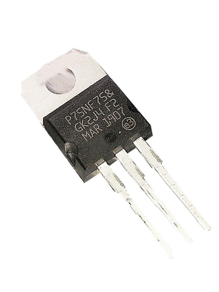 Lot De 10 Transistors STP75NF75FP TO-220 - 75V, Pour Projets électroniques, Remplacement Composants - 11