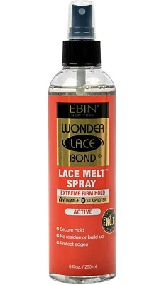 EBIN New York Wonder Lace Bond Melting Spray Extreme Firm Hold Active 250ml