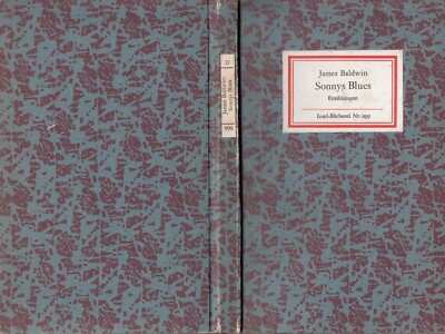 INSEL-BÜCHEREI Nr. 0999-1 BALDWIN : SONNYS BLUES ERZÄHLUNEN  1974 b