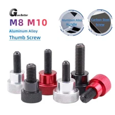 M8/10 Aluminum Alloy Handle Hand Knurled Thumb Screw High Strength Stepped Bolt