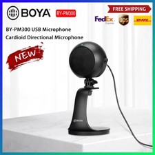 BOYA BY-PM300 USB Condenser Microphone Monitor For Mobile Computer Tablet Record