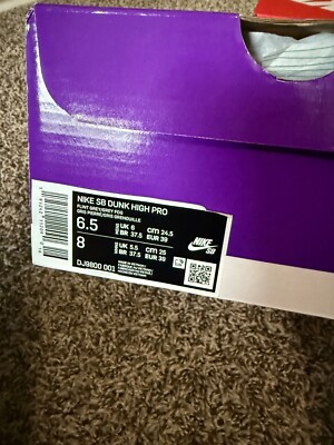 nike sb dunk high pro flint grey/grey fog