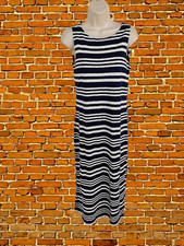 BNWT JOULES PREMIUM UK 10 NAVY NAUTICAL SLEEVELESS RIVA BEACH SUMMER VEST DRESS