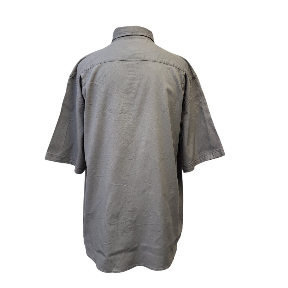 Wrangler Vintage Western Shirt Grey Short Sleeve Men's UK Size XL eBay