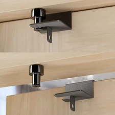 Child Proof Door Lock-Top Door Lock for Kids Safety Back Pulley Child Proof Lock