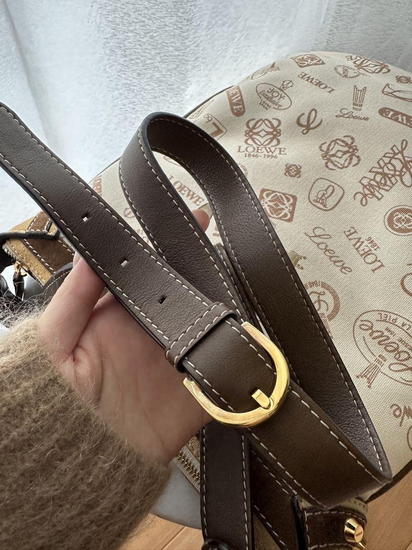 LOEWE Shoulder Bag Beige Canvas Women's From Japan i4016 | eBay