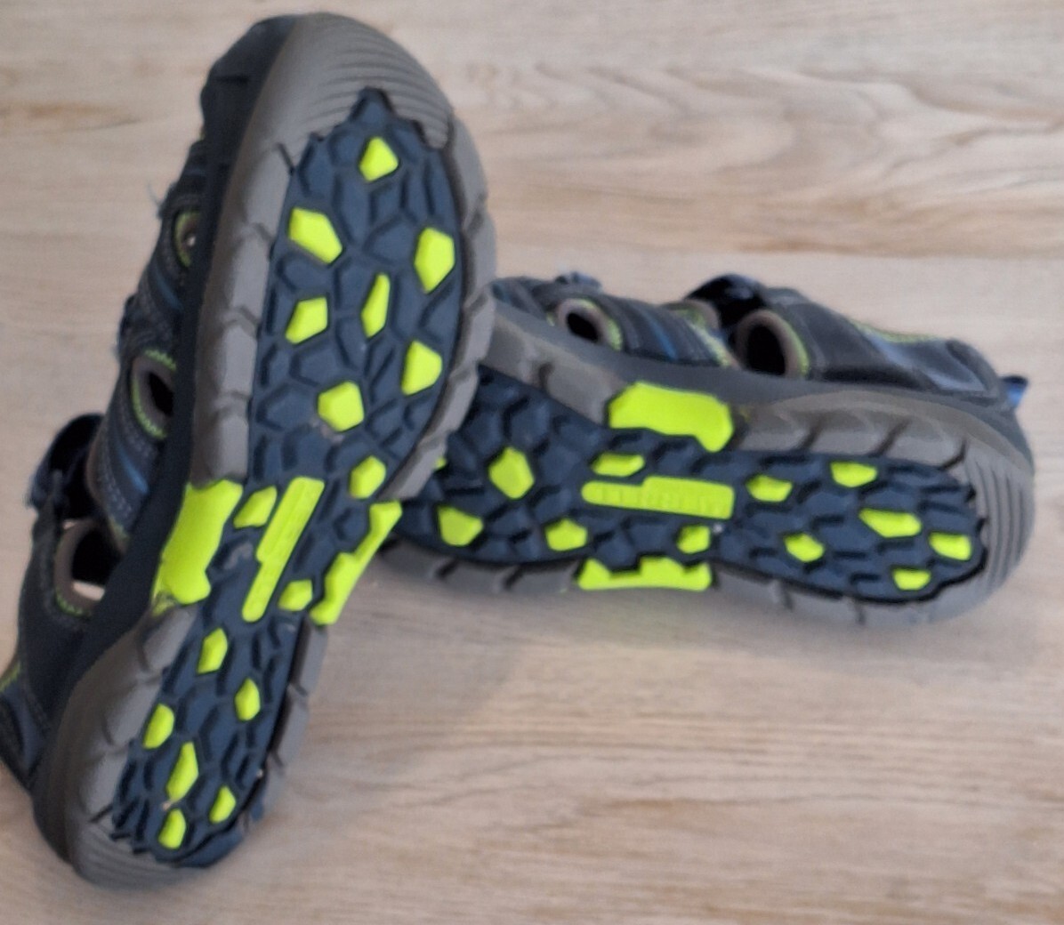 Sandali Merrell bambini grandi idro escursionisti taglia 4 spiaggia blu