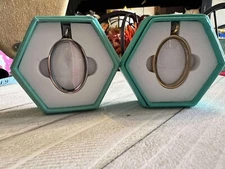 Authentic Origami Owl Locket Hinged Looking Glass Oval Locket Silver or Gold NEW