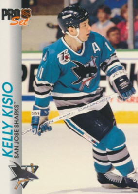 1992-93 Pro Set #167 KELLY KISIO - San Jose Sharks