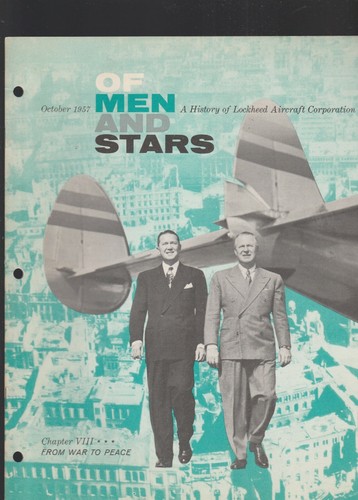 LOCKHEED OF MEN AND STARS HISTORICAL MAGAZINE-JUNE,OCTOBER, & NOVEMBER 1957 - Imagen 2 de 3