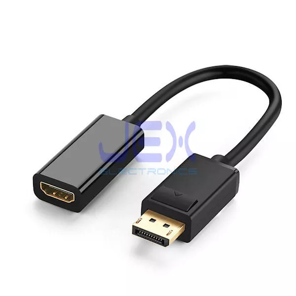 Display Port DP To HDMI Adapter PC Computer, Laptop Nvidia &amp; AMD GPU | eBay