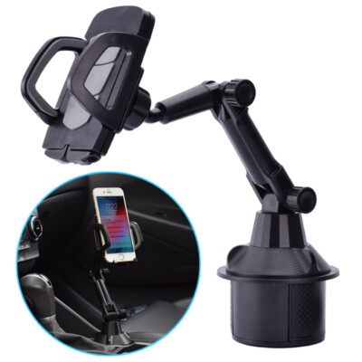 Universal 360 Rotation Car Rear View Mirror Mount Stand GPS Cell Phone Holder US