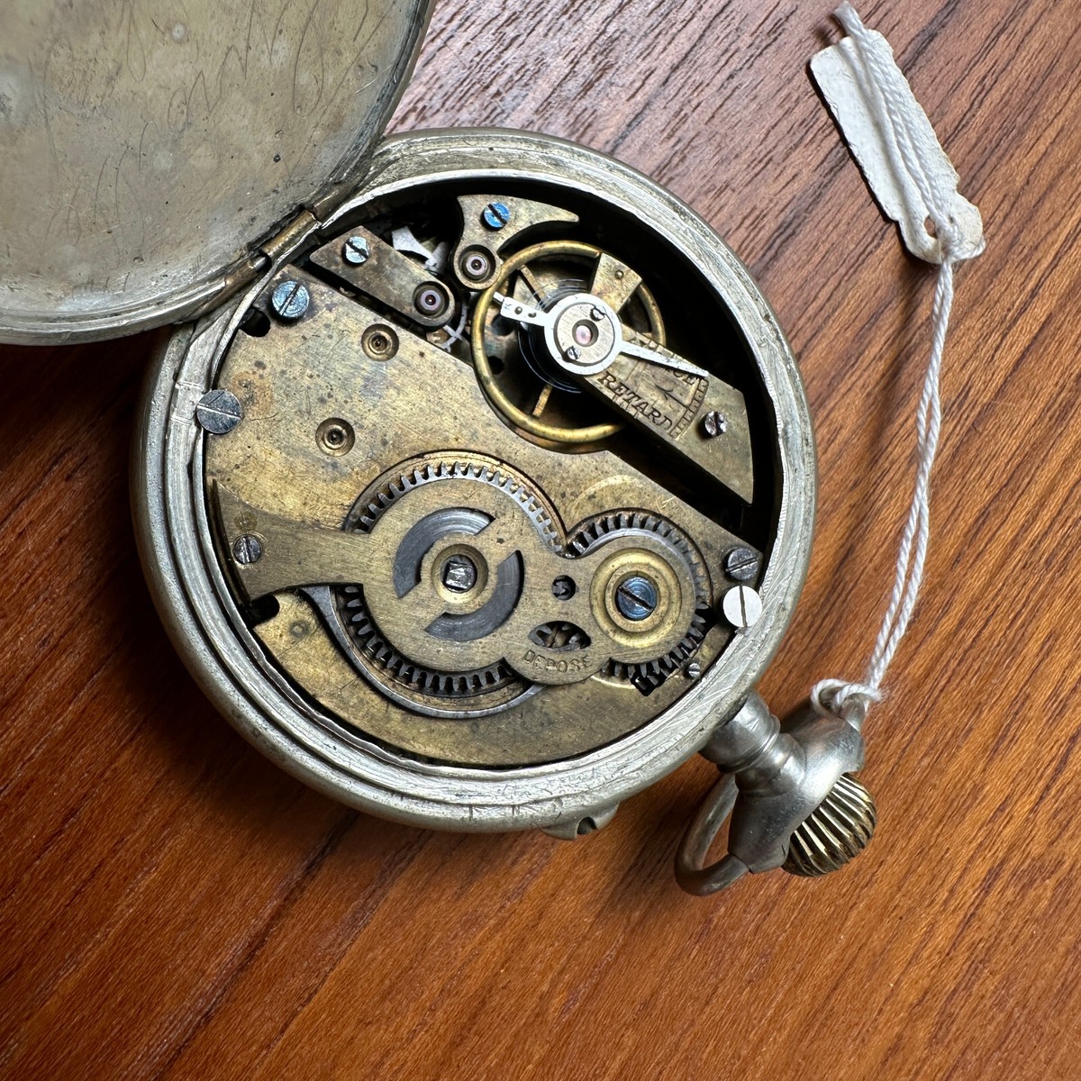 Working Antique Gre Roskopf Patent 1A Swiss Made Pocket Watch | eBay