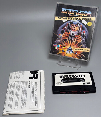 Jeu Infernal Runner Sur Amstrad CPC Cassette K7, Testé Et Fonctionnel