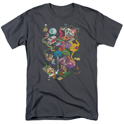 UNCLE GRANDPA INSIDE THE RV Licensed Adult Men's Graphic Tee Shirt SM-5XL