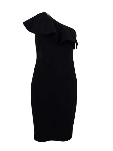 calvin klein black cocktail dress