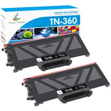 2 x TN330 TN360 Toner Cartridge For Brother MFC-7340 MFC-7840W HL-2140 HL-2170W