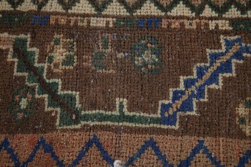 Vintage Rust Handmade Wool Bakhtiari Area Rug 5x10 Tribal Traditional Carpet - Picture 10 of 22