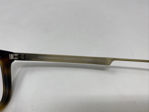 MORGENTHAL FREDERICS HIROO 49/23/143 TORTOISE GOLD EYEGLASSES FRAME &R76 - Picture 7 of 8