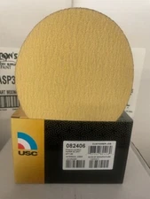 6inch Hook Loop Sanding Discs 80 Grit Wet Dry Sandpaper 50pc per box USC-082406