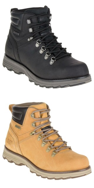 caterpillar sire boots black