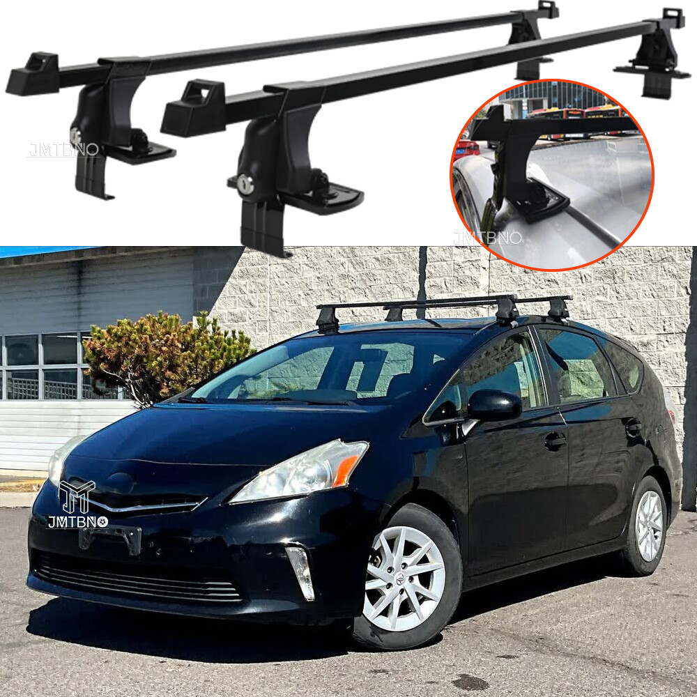 For Scion xB Black Car Top Roof Rack Cross Bar 54 Luggage Carrier Iron w/Lock For Scion xB Black Car Top Roof Rack Cross Bar 54 Luggage Carrier Iron w/Lock